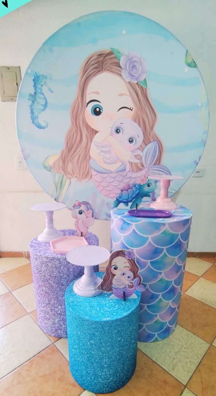 Kit Promo Sereia Cute  - Pegue Monte Jaque Moreno