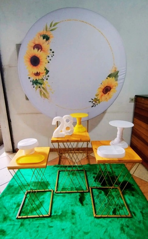 Kit Prata Girassol (Mod. 2) - Pegue Monte Jaque Moreno