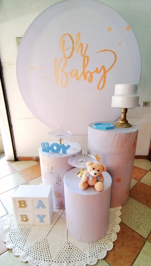 Kit Prata Oh Baby Bco Boy (Mod.2) - Pegue Monte Jaque Moreno