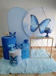 Kit Diamante Borboleta Azul - imagem 2