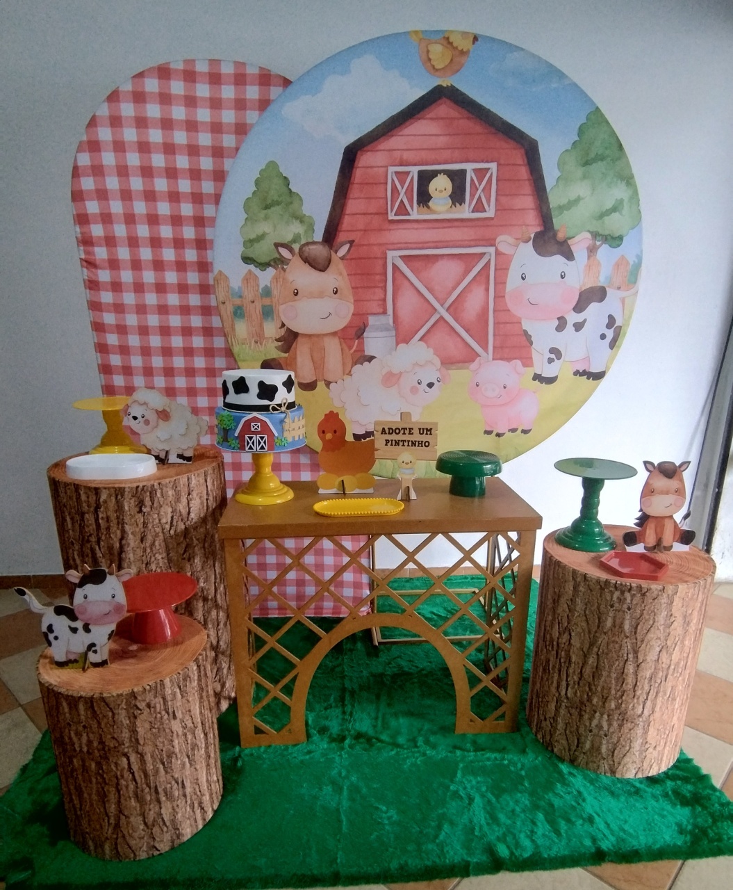 Kit Diamante Fazendinha (Mod.3) - Pegue Monte Jaque Moreno