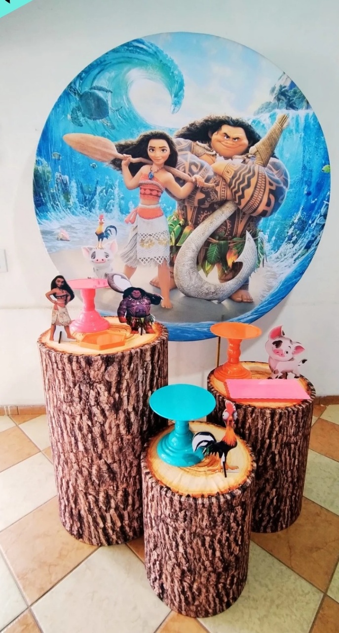 Kit Promo Moana Moça  - Pegue Monte Jaque Moreno