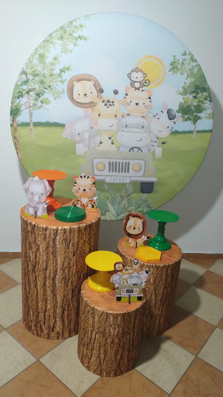 Kit Promo Safari Cute - Pegue Monte Jaque Moreno