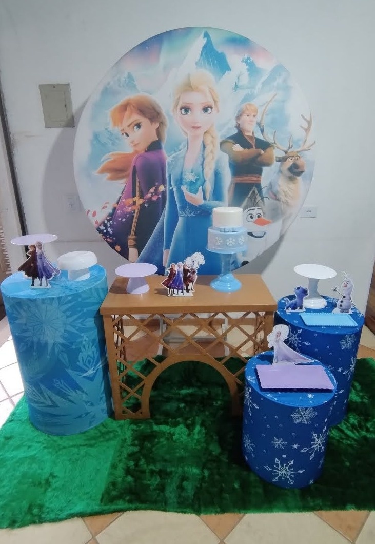 Kit Ouro Frozen (Mod.2) - Pegue Monte Jaque Moreno
