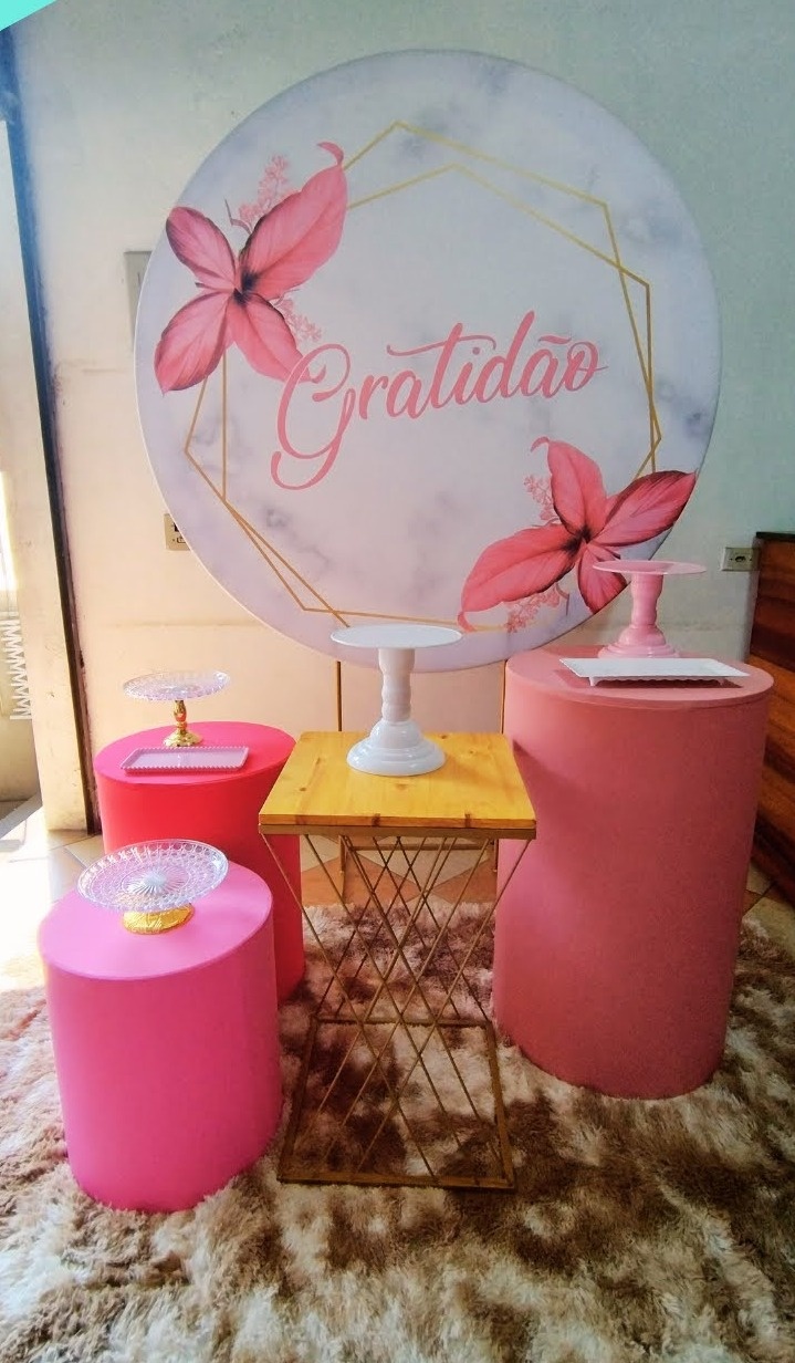 Kit Ouro Flor Gratidão Rosa (Mod.1) - Pegue Monte Jaque Moreno