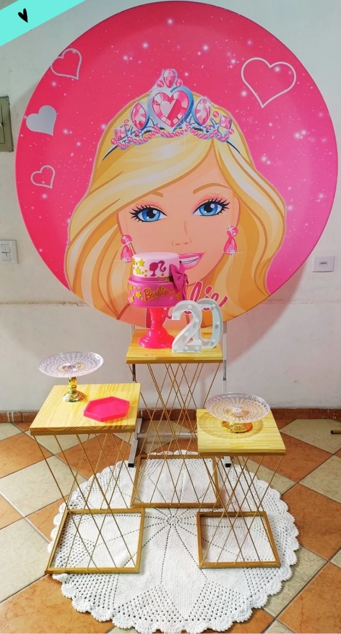 Kit Prata Barbie Mod.2 - Pegue Monte Jaque Moreno
