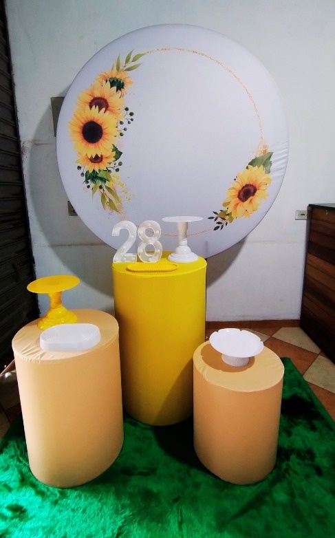 Kit Prata Girassol (Mod. 1) - Pegue Monte Jaque Moreno