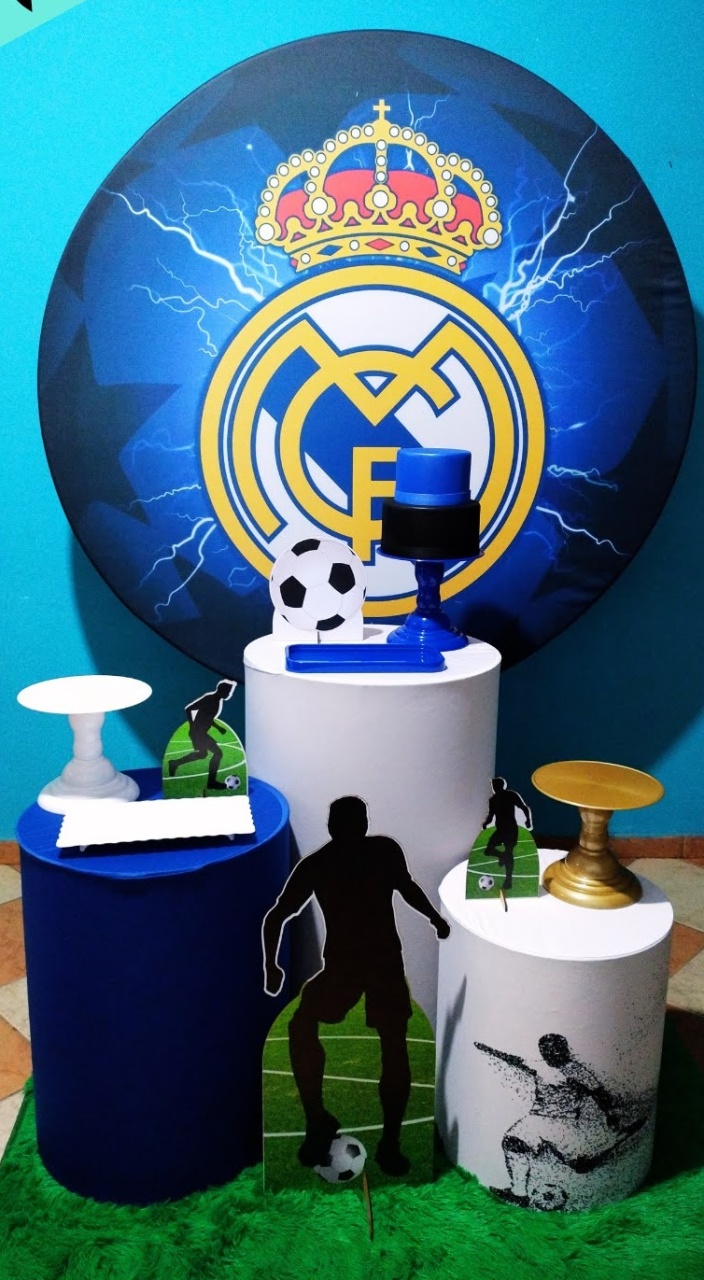 Kit Prata Real Madrid  - Pegue Monte Jaque Moreno