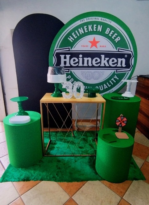 Kit Diamante Heineken  - Pegue Monte Jaque Moreno