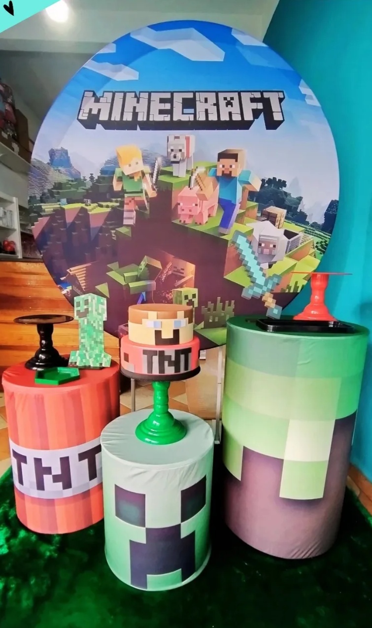 Kit Prata Minecraft - Pegue Monte Jaque Moreno