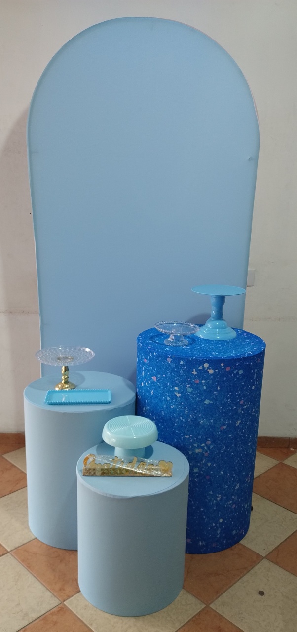 Kit Promo Liso Azul Bebe (Mod. 1) - Pegue Monte Jaque Moreno