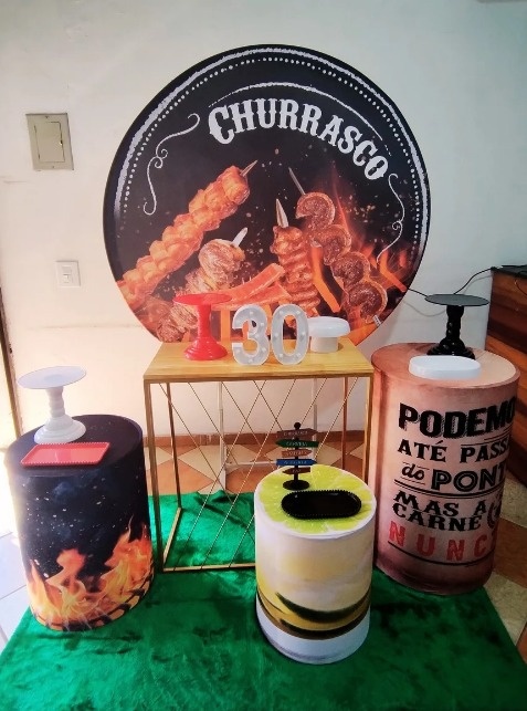 Kit Ouro Churrasco (Mod.1)  - Pegue Monte Jaque Moreno