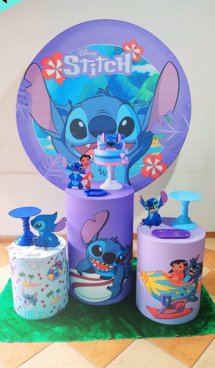 Kit Prata Stitch  - Pegue Monte Jaque Moreno