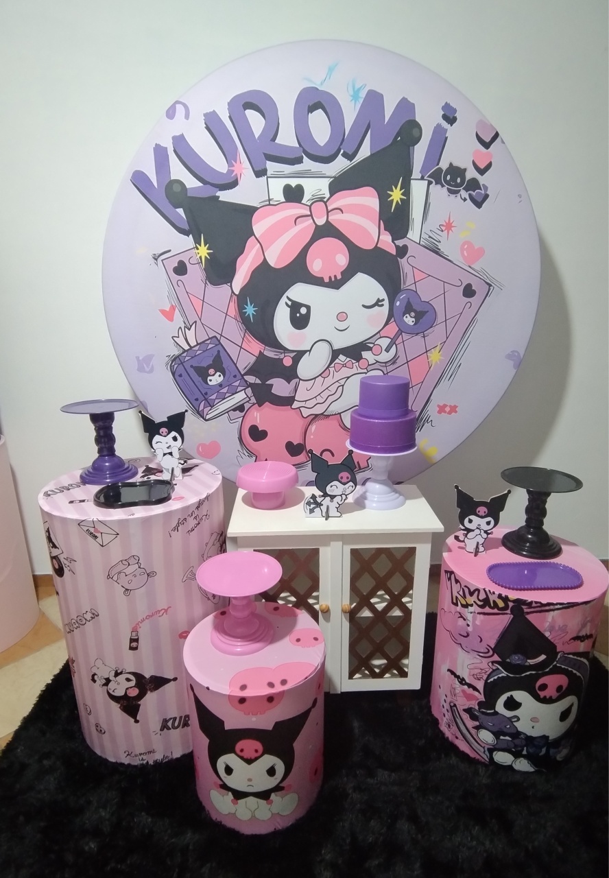 Kit Ouro Kuromi - Pegue Monte Jaque Moreno