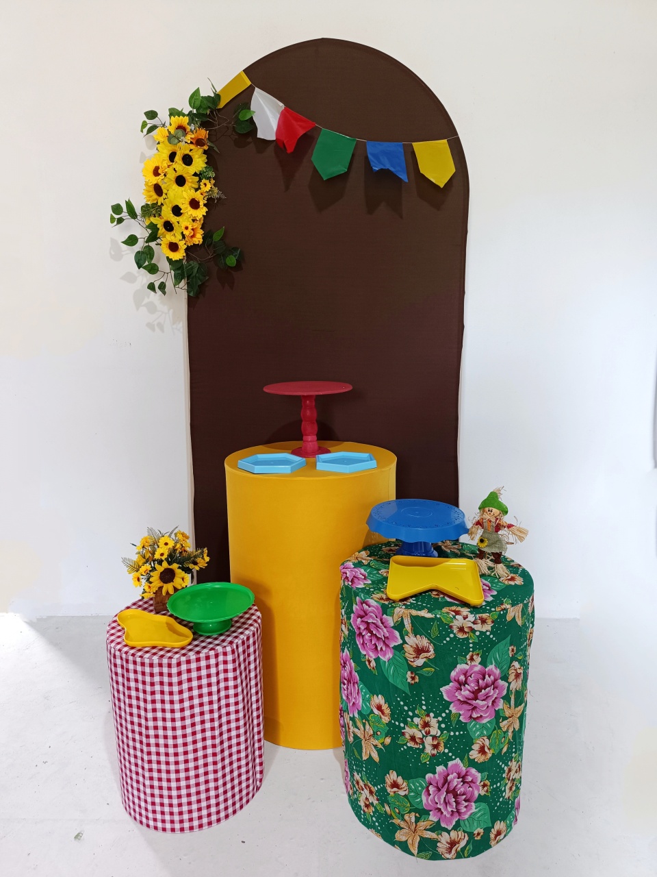 Kit Prata Arraiá  - M&G FESTAS/Loc decor