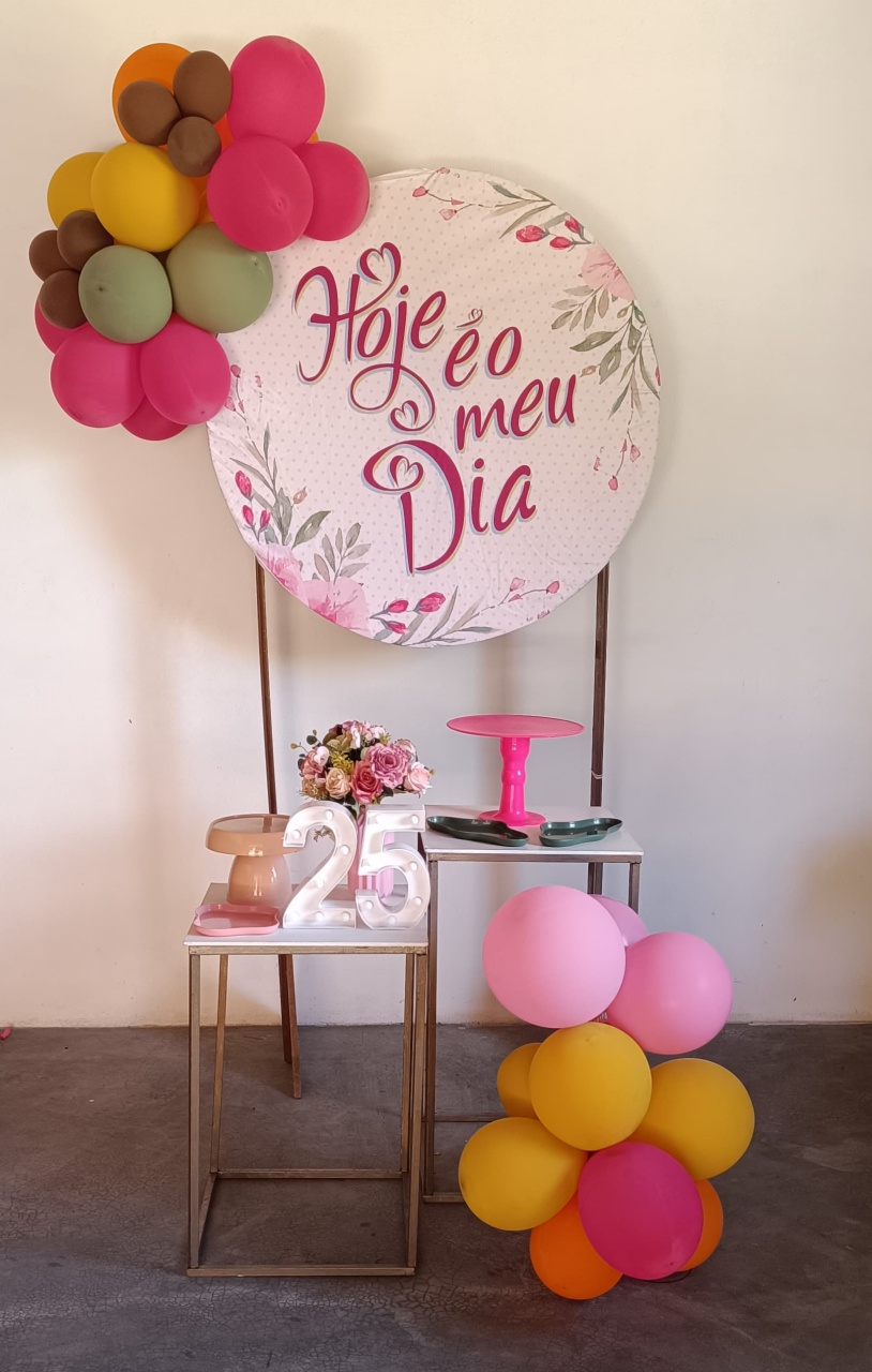 Kit Promo - Hoje É Meu Dia - M&G FESTAS/Loc decor