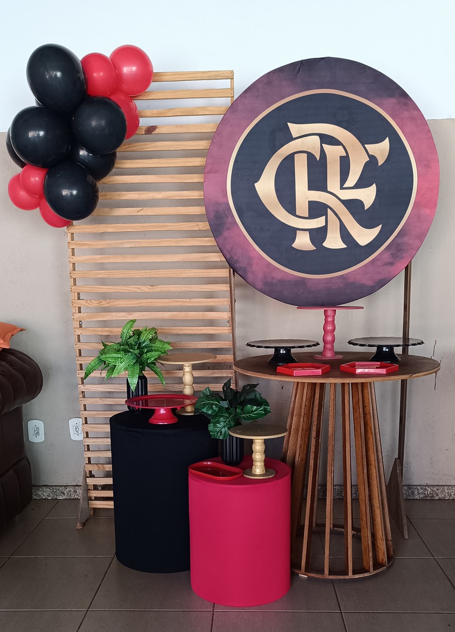 Kit Promocional 3 Flamengo  - M&G FESTAS/Loc decor