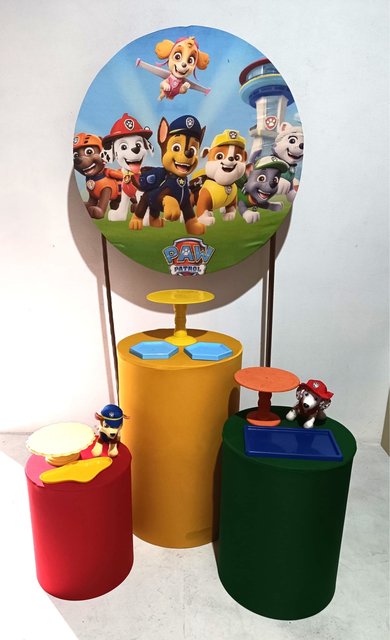 Kit Promocional 1 Patrulha Canina - M&G FESTAS/Loc decor