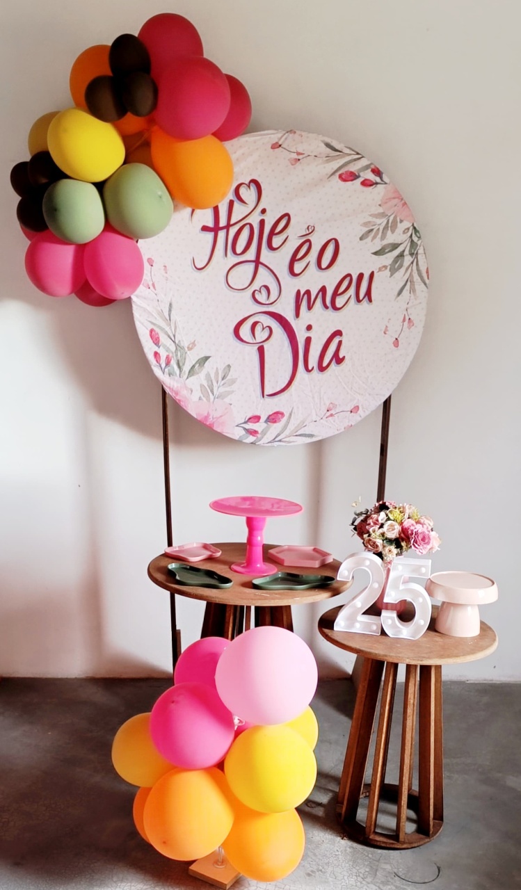 Kit Hoje É Meu Dia 2 - M&G FESTAS/Loc decor