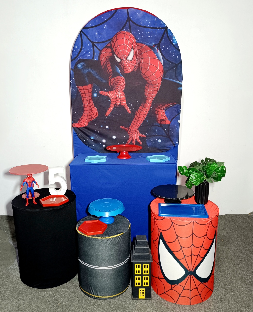 Kit Ouro Homem Aranha  - M&G FESTAS/Loc decor