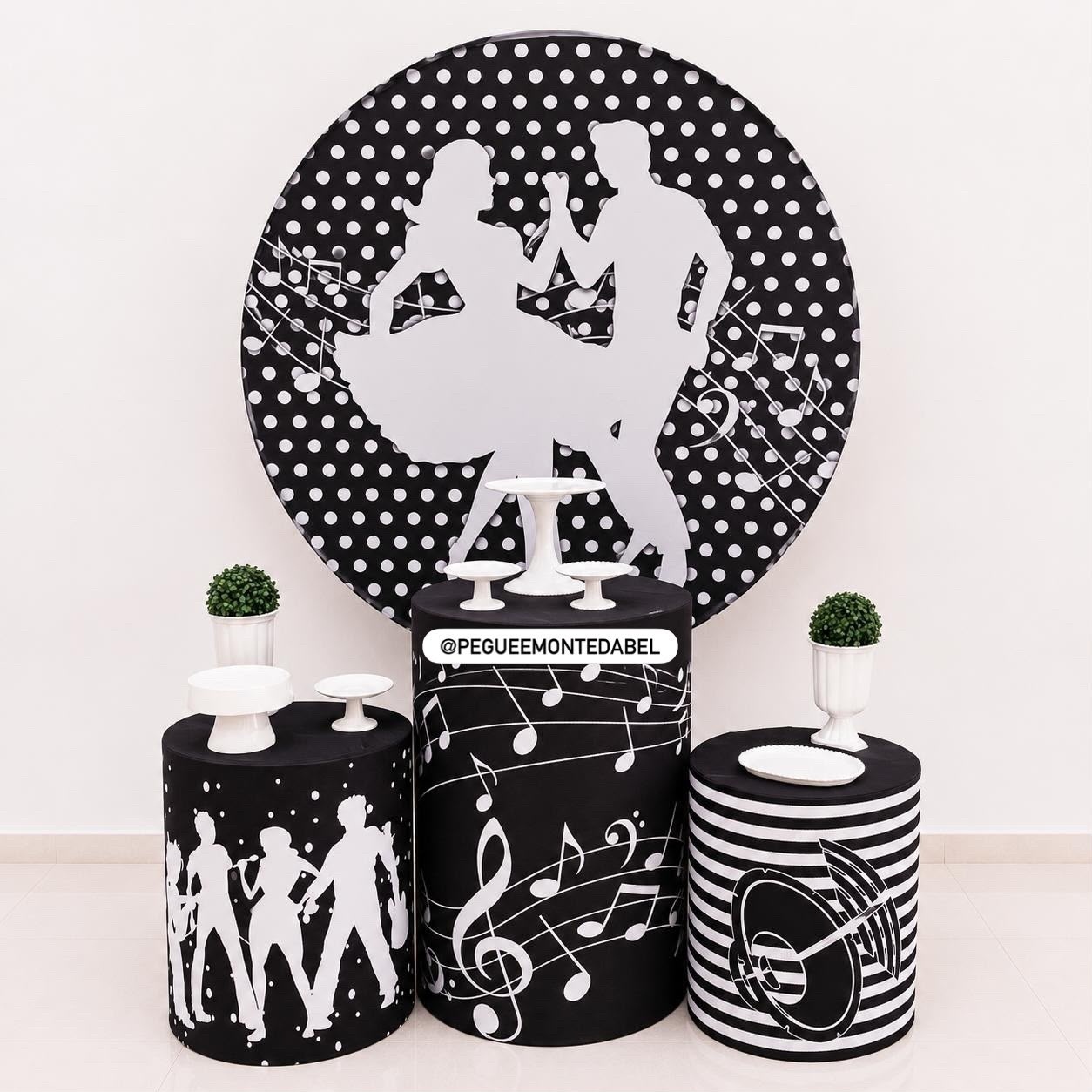 Tema Anos 60, 70, 80 Kit 1 - PEGUEEMONTEDABEL