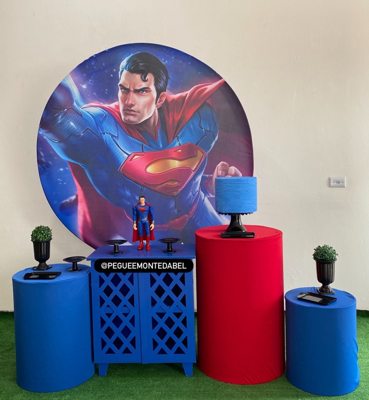 Tema Superman  Kit 3 - PEGUEEMONTEDABEL