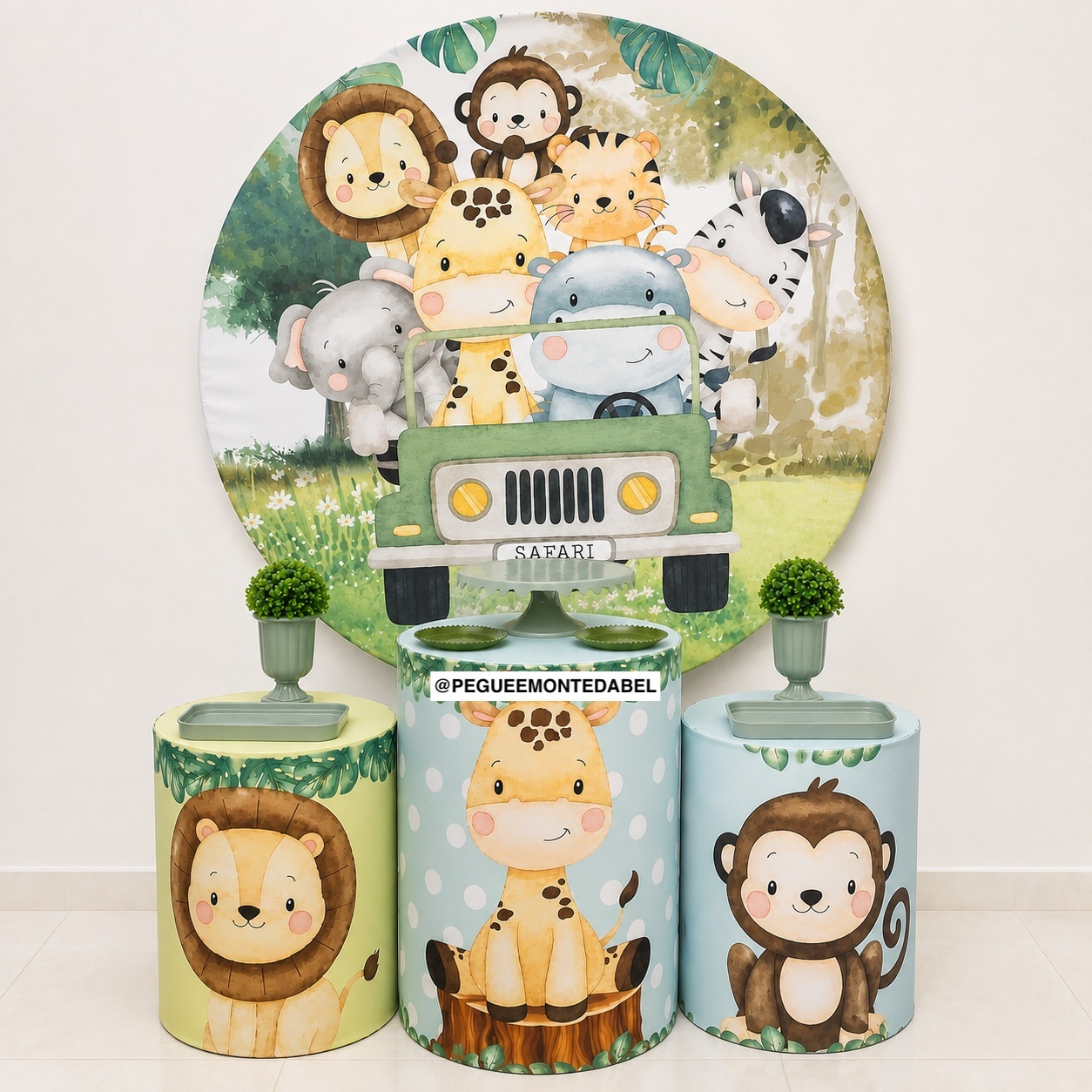 Tema Safari Kit 1 - PEGUEEMONTEDABEL
