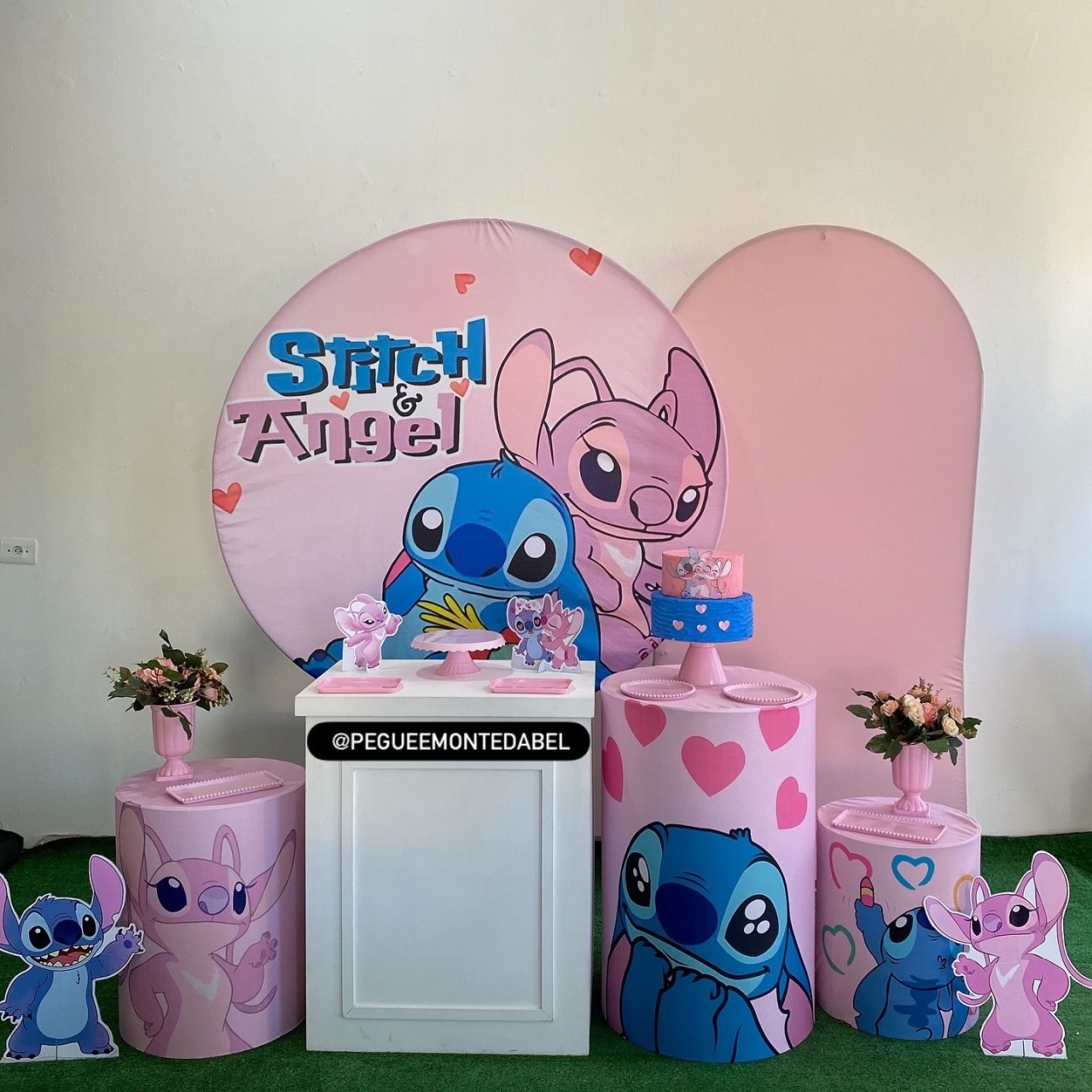 Tema Stitch E Angel Kit 4  - PEGUEEMONTEDABEL
