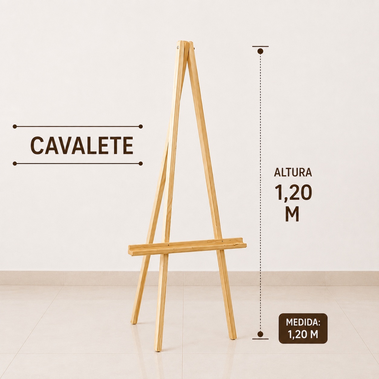 Cavalete  - PEGUEEMONTEDABEL