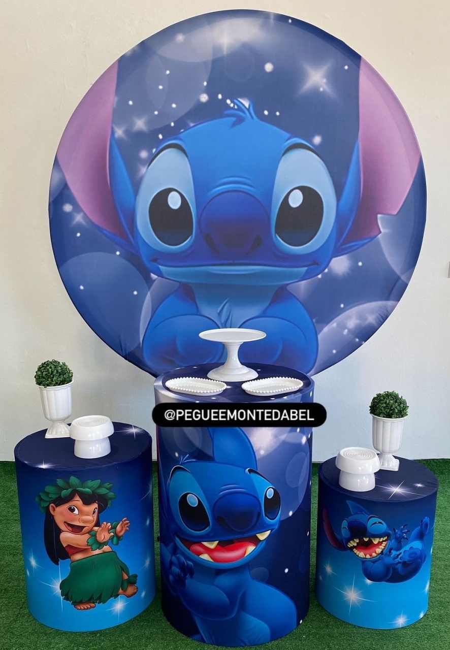 Tema Stitch  Kit 1 - PEGUEEMONTEDABEL