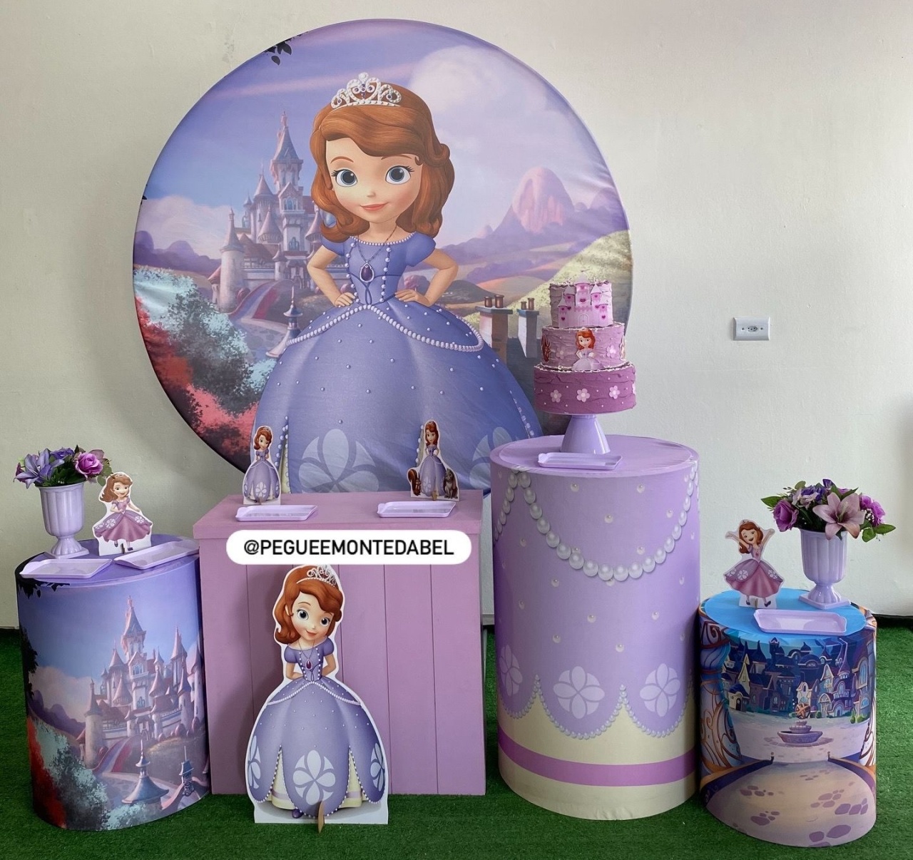 Tema Princesa Sofia Kit 3  - PEGUEEMONTEDABEL