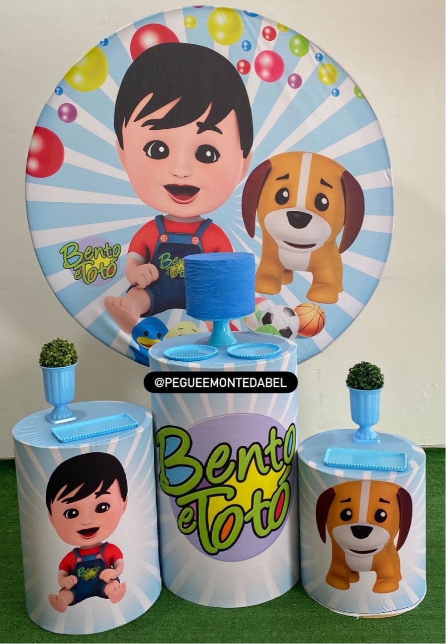 Tema Bento E Totó Kit 2 - PEGUEEMONTEDABEL