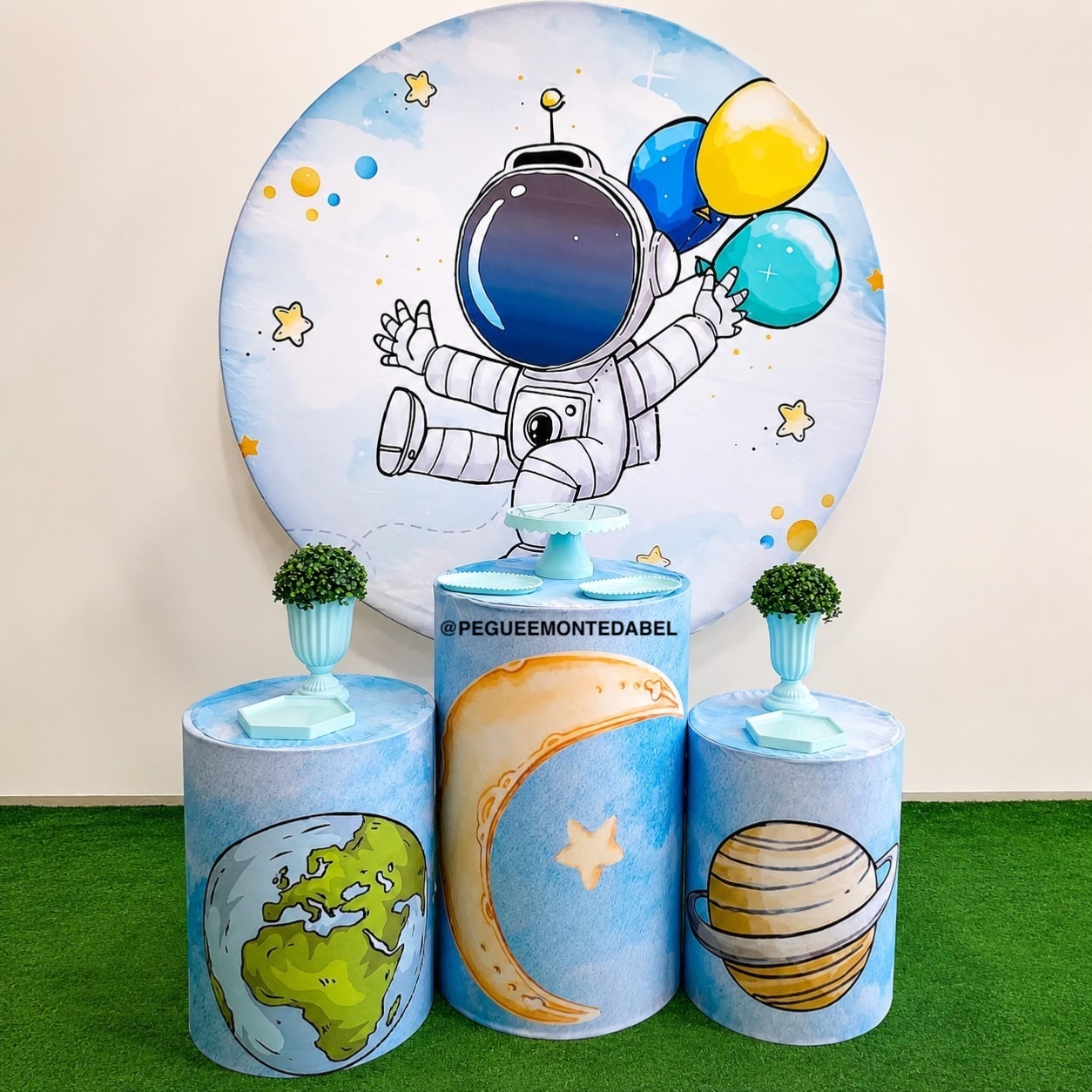 Tema Astronauta Kit 1 - PEGUEEMONTEDABEL