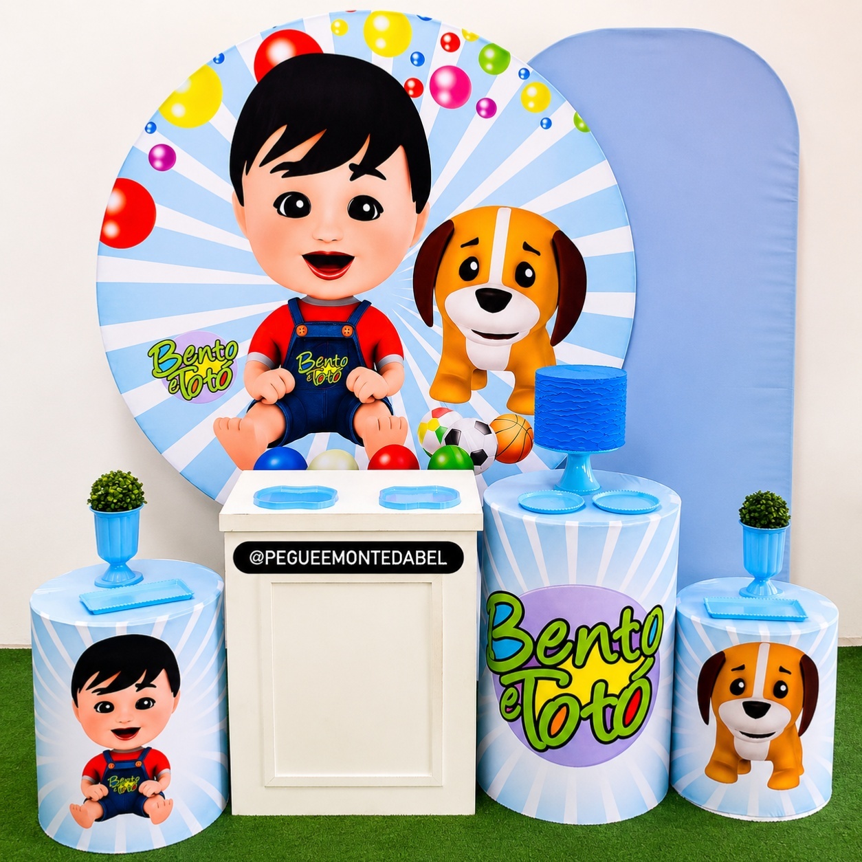 Tema Bento E Totó Kit 4 - PEGUEEMONTEDABEL