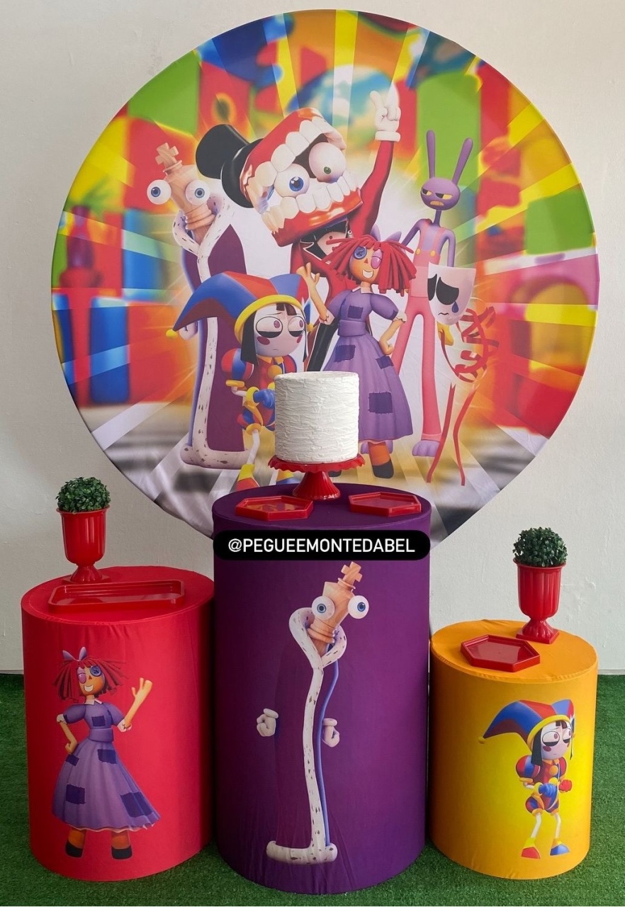 Tema Digital Circus Kit 2  - PEGUEEMONTEDABEL