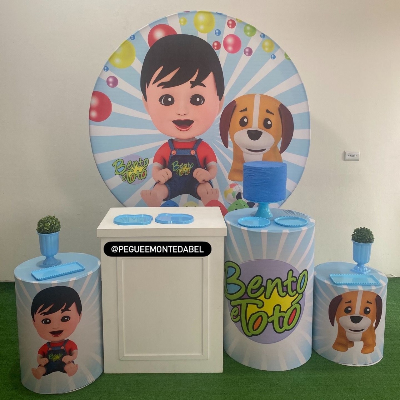 Tema Bento E Totó Kit 3 - PEGUEEMONTEDABEL