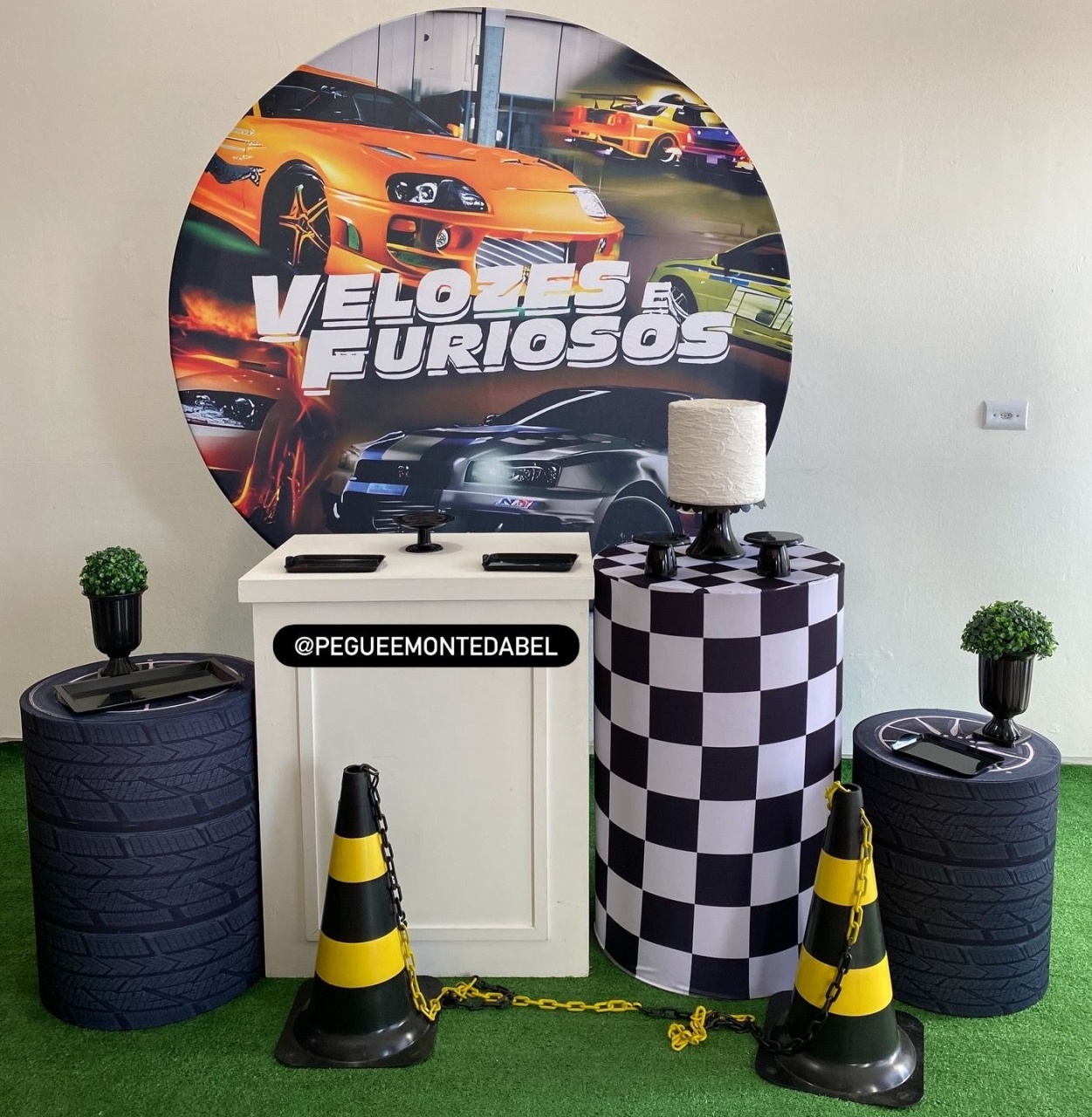 Tema Velozes E Furiosos  Kit 3 - PEGUEEMONTEDABEL