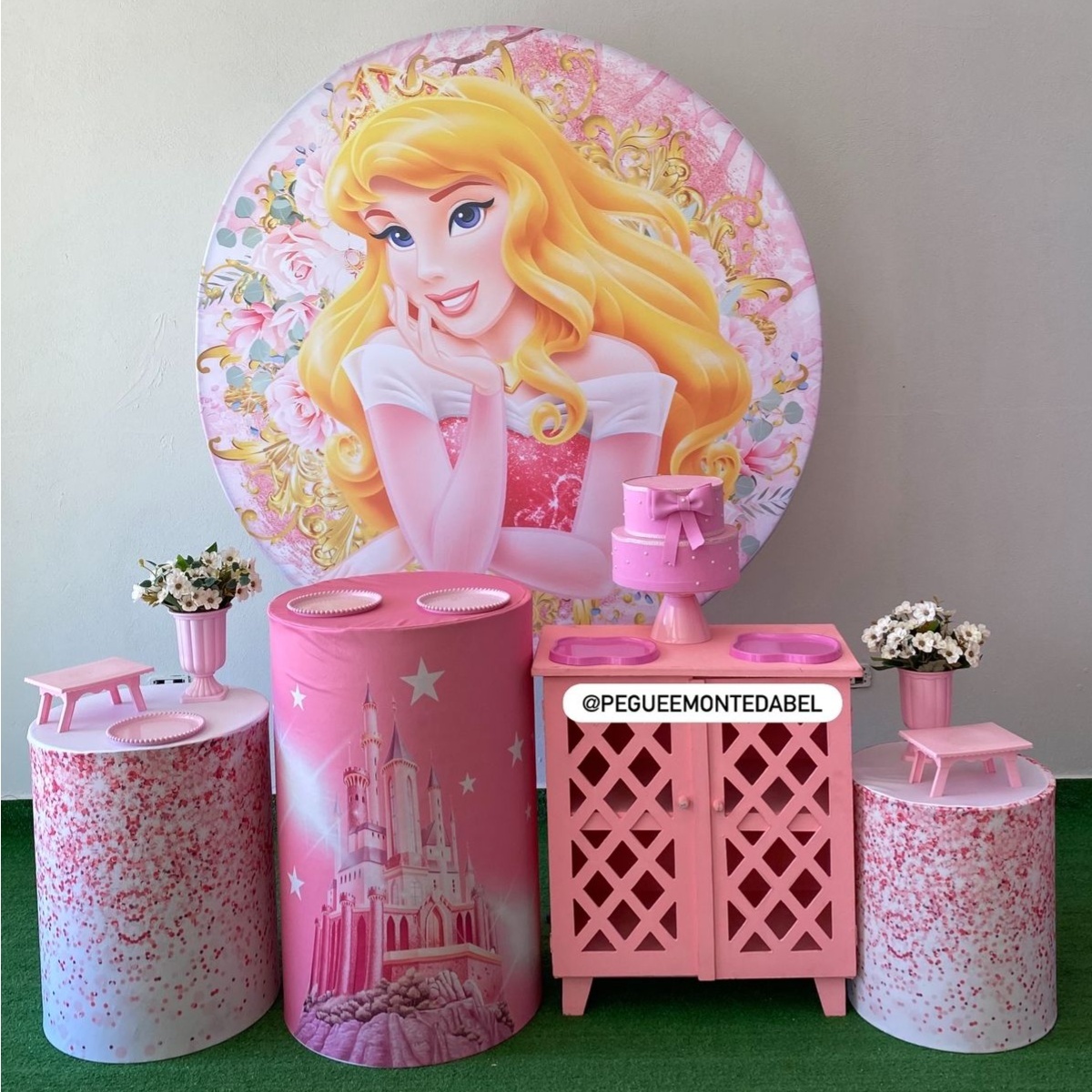 Princesa Aurora Kit 3  - PEGUEEMONTEDABEL