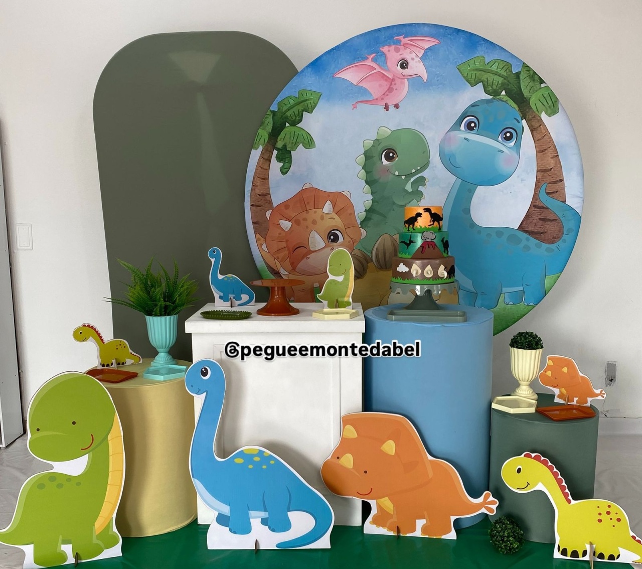 Tema Baby Dino Kit 4 - PEGUEEMONTEDABEL