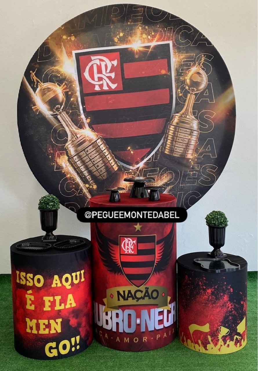 Tema Flamengo Kit 1  - PEGUEEMONTEDABEL
