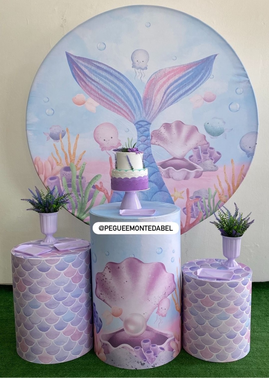 Tema Sereia Kit 2  - PEGUEEMONTEDABEL
