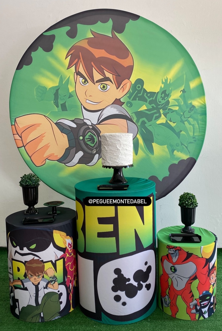 Tema Ben 10 Kit 2  - PEGUEEMONTEDABEL