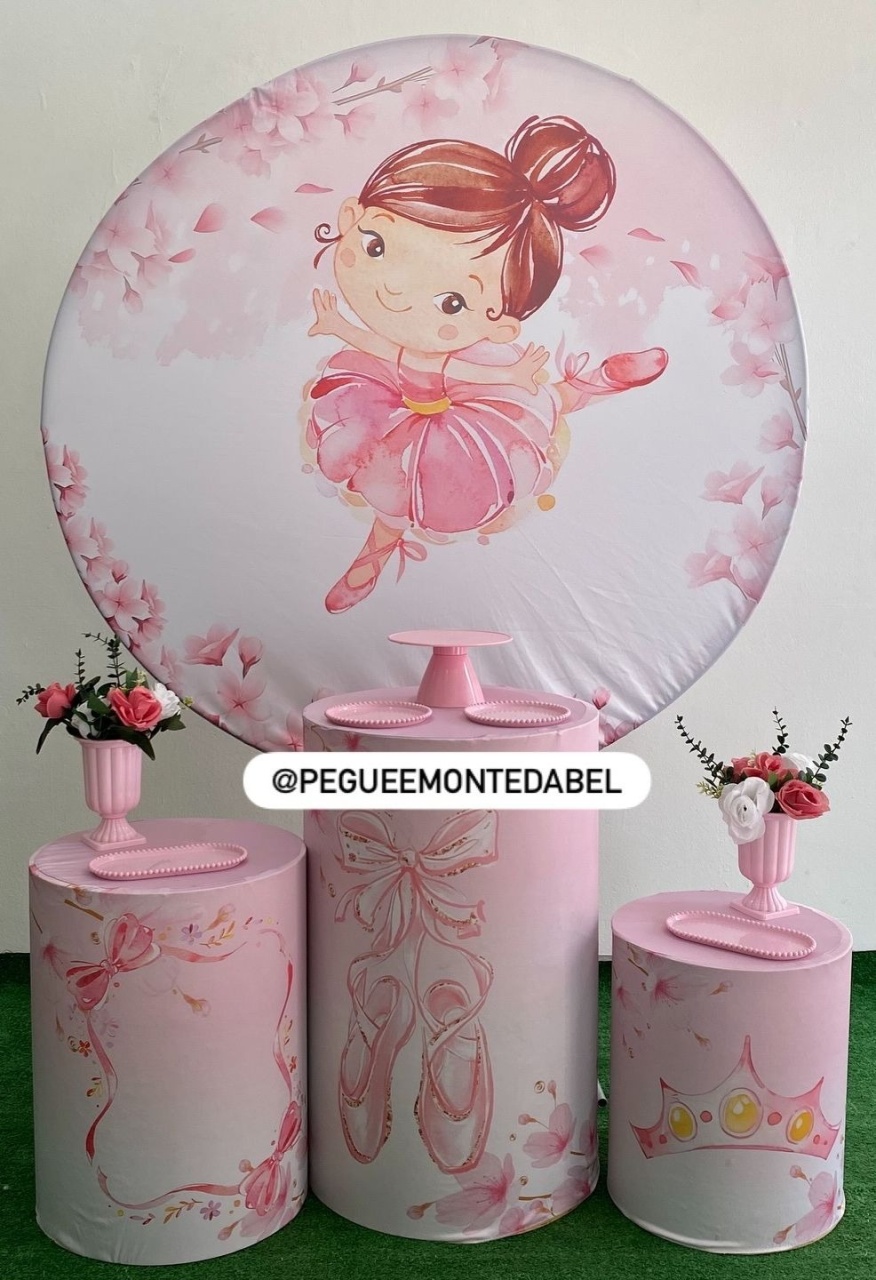 Tema Bailarina Kit 1  - PEGUEEMONTEDABEL