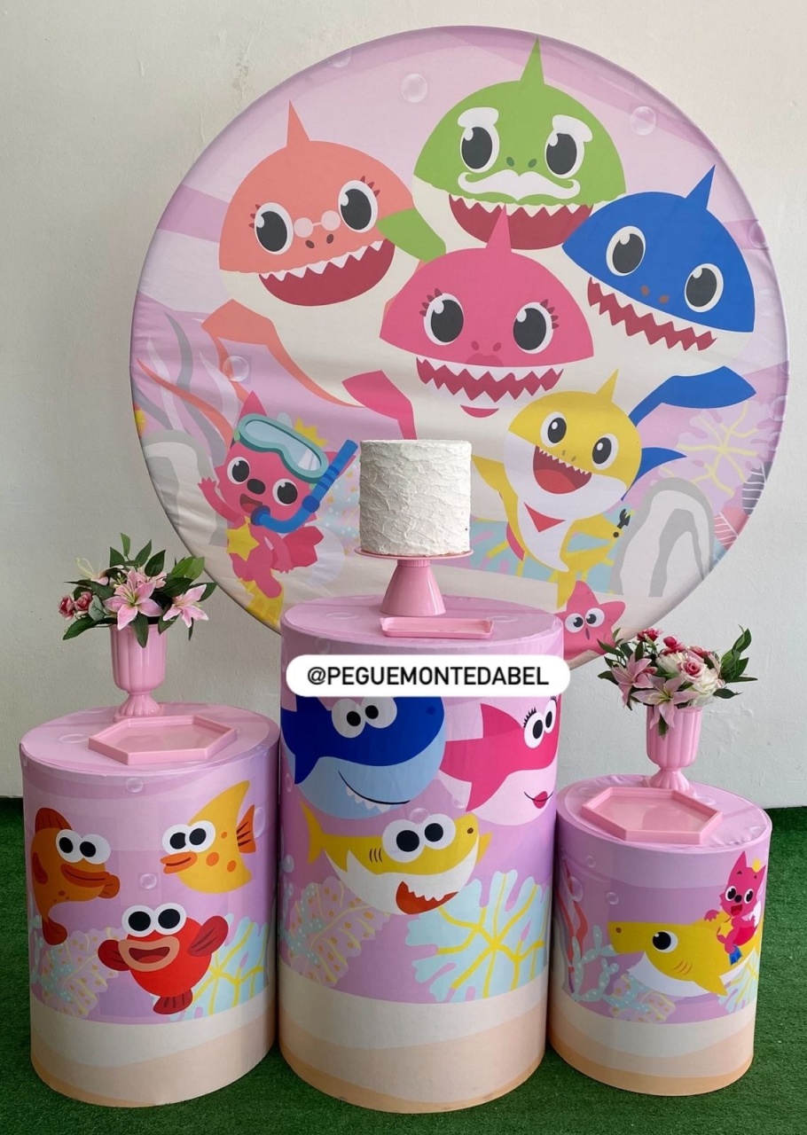 Tema Baby Shark Kit 2 - PEGUEEMONTEDABEL