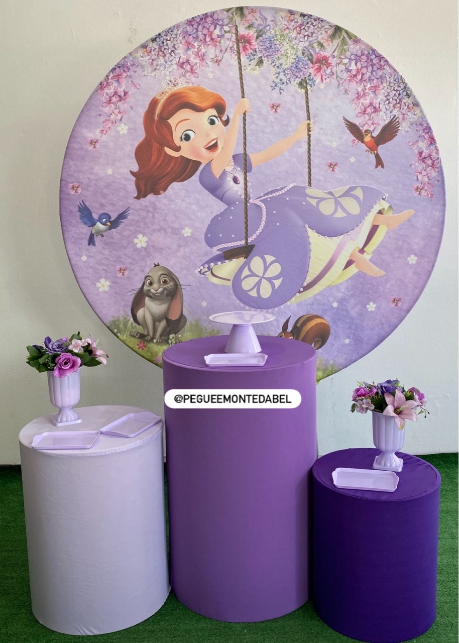 Tema Princesa Sofia Kit 1  - PEGUEEMONTEDABEL