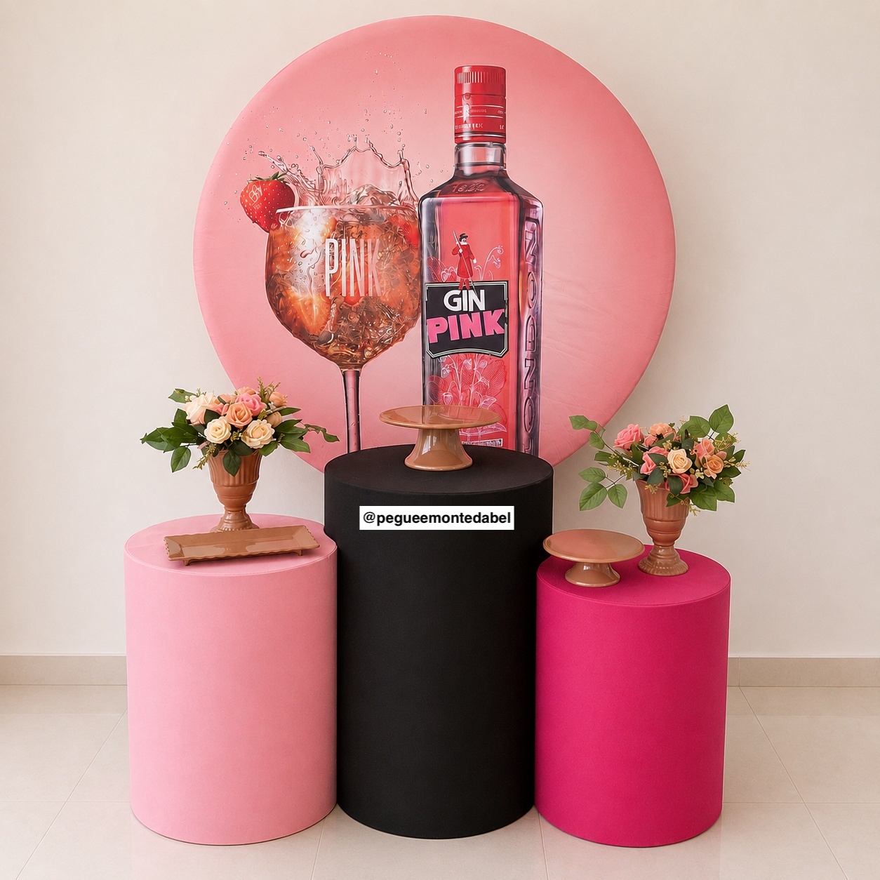Adulto Drink Pink Kit 1 - PEGUEEMONTEDABEL