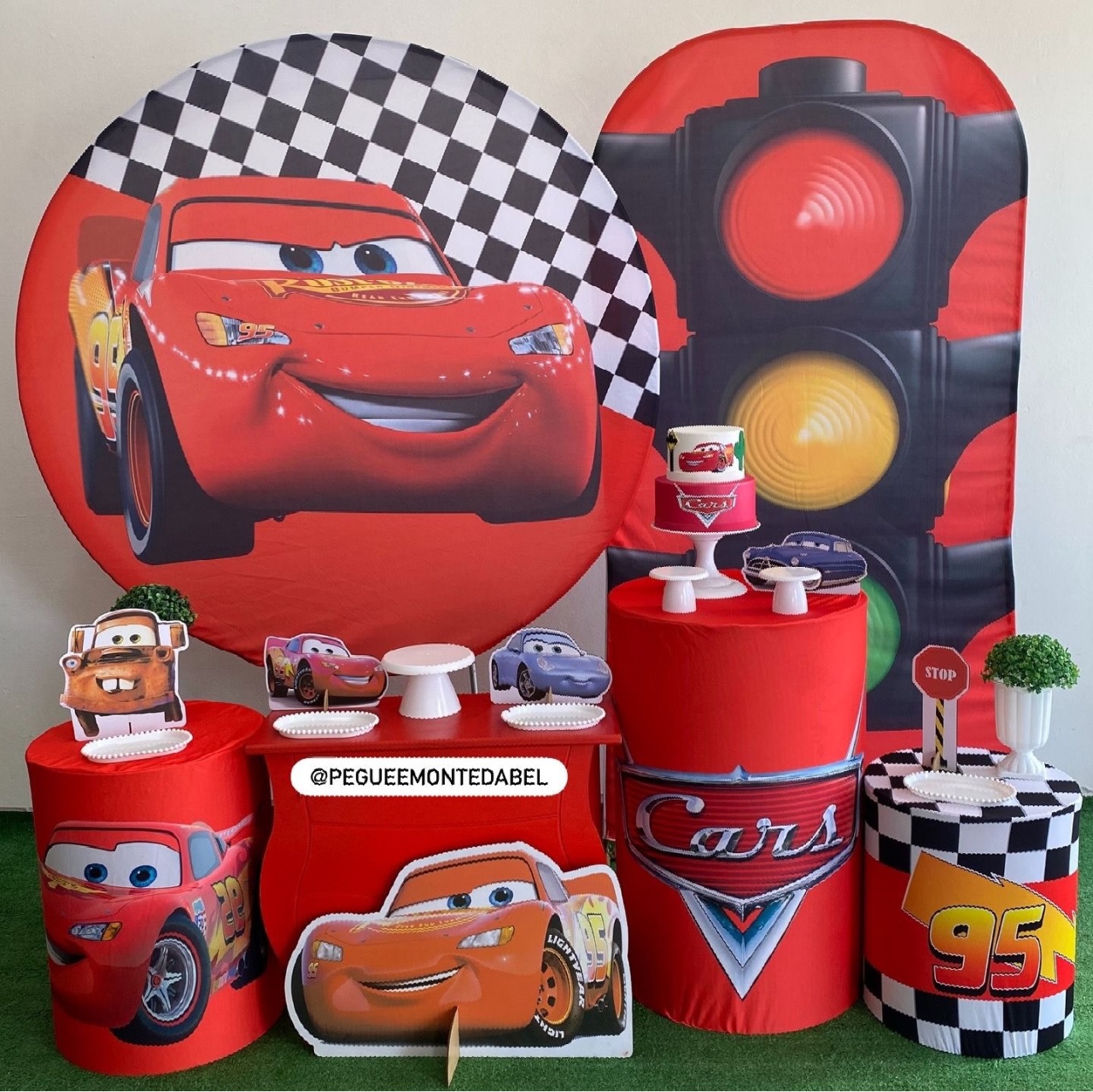 Tema Mcmaqeen- Cars Kit 4 - PEGUEEMONTEDABEL