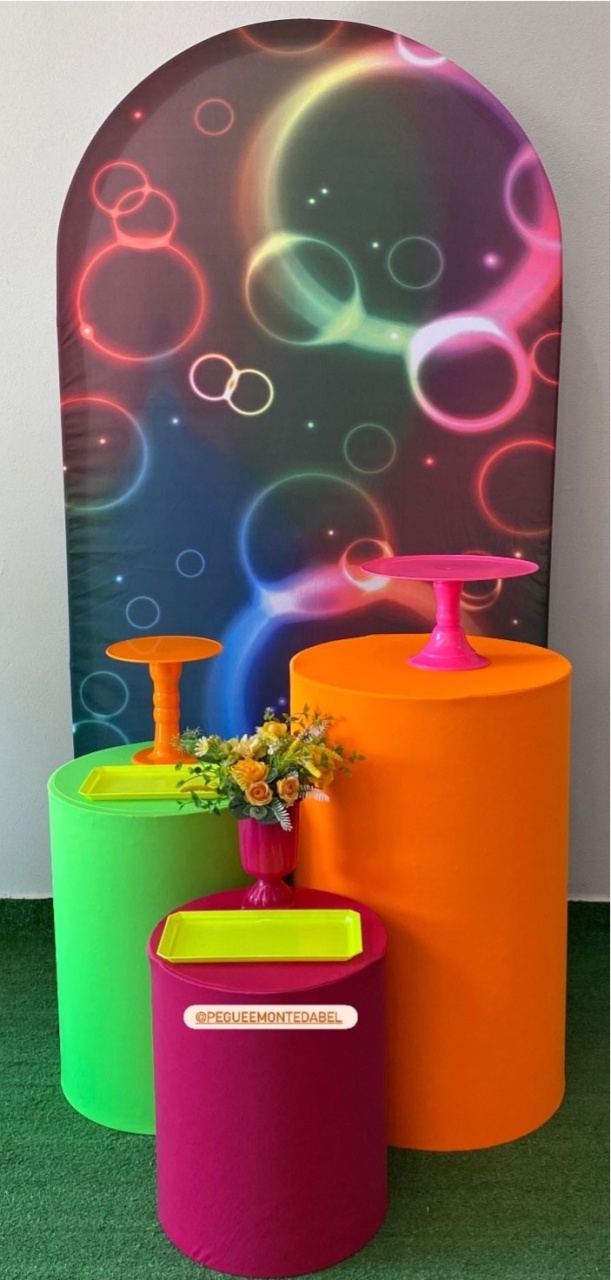 Adulto Fluorescente Neon  - PEGUEEMONTEDABEL
