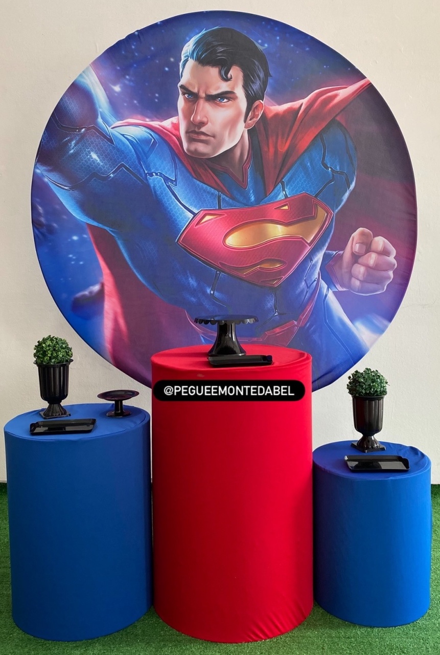 Tema Superman  Kit 1  - PEGUEEMONTEDABEL