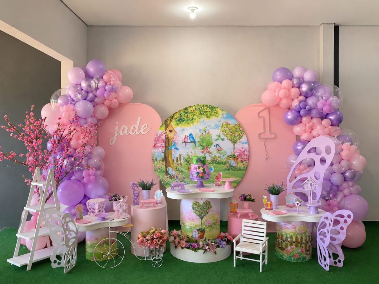 Jardim Encantado Decoração Completa - PEGUEEMONTEDABEL